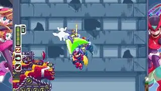Megaman Zero 1 Defending Resistance Base