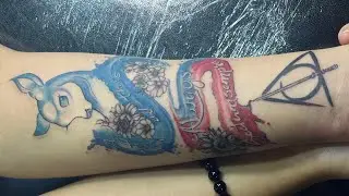 Firsts are always special 🫶🏻 p.s.- my first tattoo #harrypottertattoo#tattoo#tattooideas