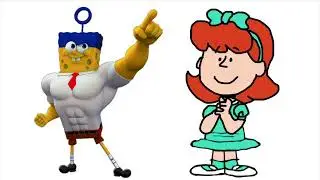 SpongeBob SquarePants and Heather Wold - Belly Button (AI Cover)