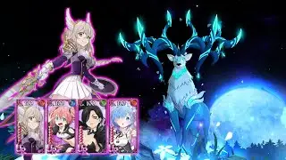 Megellda Synergy On Waifu Team To Farm Deer // Megellda vs Eikthynir 🦌[F2P 7DS GRANDCROSS]