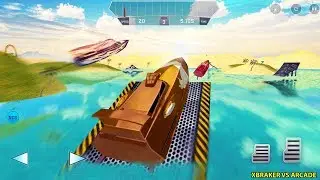 Jet Ski Water Surfer Racing Speed Boat - Stunt Racing - Android Gameplay