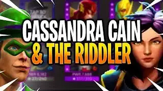 *NEW* CASSANDRA CAIN & RIDDLER UNLOCK & LEGENDARY RANK UP! - DC Legends