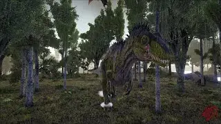 ARK: Survival Evolved Savage Acrocanthosaurus Rampage On Shigo Islands 60fps