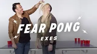Exes Play Fear Pong (Travis & Jacob) | Fear Pong | Cut