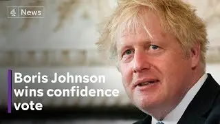 Boris Johnson wins vote of confidence by 211 to 148 votes