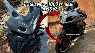Install Bmw S1000rr mask in r15 v2/modified r15