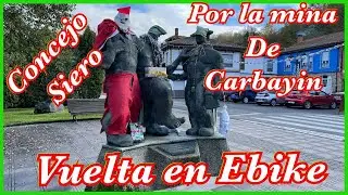 Ruta Ebike por Siero visitando la mina de Carbayin