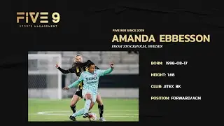 Amanda Ebbesson - Forward/ACM - Sweden