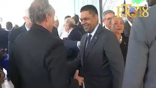 Prezidan CPT a Laurent Saint-Cyr inogire nouvo lokal Ministè Afè Etranjè ak Kilt la.