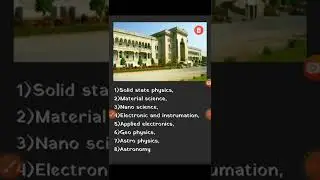 what are the physics courses offered by osmania univesity?