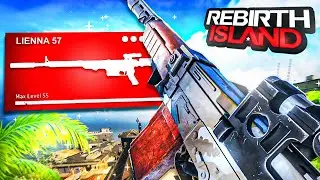 the NEW META LIENNA 57 LMG CLASS SETUP on Rebirth Island Warzone!