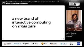 Beyond the smokescreen: interactive in-browser FOSS tools for science communication