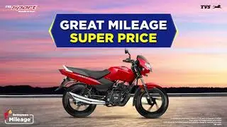 TVS Sport in a brand new Red avatar!