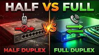 Half-Duplex vs Full-Duplex: The Network Speed Game-Changer!
