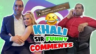 The Great Khali Funniest Comment Section In The World | BakchodAcademy