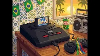 Hist&oacute;ria do Mega Drive no Brasil!