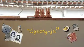 20년지기단짝꿍과 1박 2일 경주여행🎒| 🌳자연 치유는 경주에서🐰
