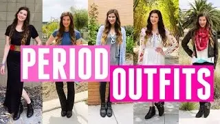 PERIOD OUTFITS! What to Wear on Your Period!