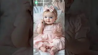An adorable baby singing 'I Love You, Daddy'.(Genenrated by Dream Avatar 3.0)