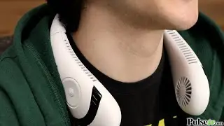 Rechargeable Bladeless Neck Fan Personal Cooler