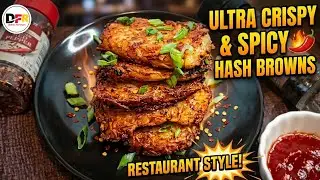 Crispy and Spicy Hash Brown Restaurant Style@DeliciousFoodRecipesNeha | Easy Hash Brown Recipe