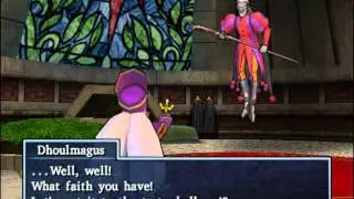 36 Dragon Quest 8 Cut-scene - Confronting Dhoulmagus in Maella Abbey
