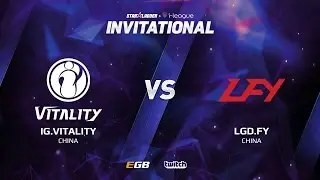 IG.Vitality vs LGD.FY, Game 1, SL i-League Invitational S2, CN Qualifier