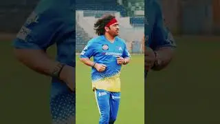 gearing up for IPL 2024 #vintagedhoni #csk #practice #msdhoni