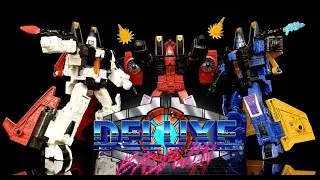 Transformers War for Cybertron Earthrise Voyager Class Thrust Review! (Coneheads)