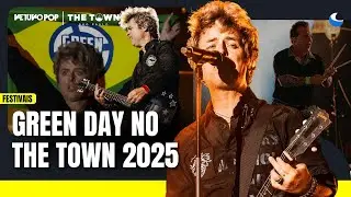 Green Day no The Town 2025: banda critica Trump, chama f&atilde; ao palco e mant&eacute;m for&ccedil;a do punk rock
