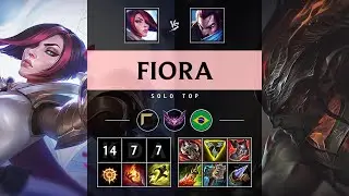 Fiora Top vs Yasuo - BR Master Patch 25.17