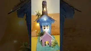 how to make wine bottle house / # youtubeshorts # ytvideo # shorts #trending #viral #shortsvideo