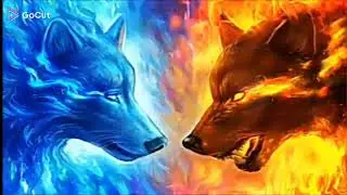 ice wolf and fire Wolf music video
