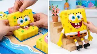 Don't Quash Them! Help SpongeBob And Patrick! 🧽 Giant Paper Game Of Clue In Bikini Bottom!