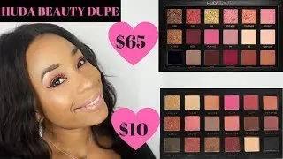 Huda Beauty Rose Gold Dupe | Bad Habit Aphrodite Palette