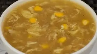 Sweet corn soup recipe# chicken corn soup recipe