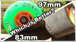 EVOLVE BAMBOO GT 97mm v.s 83mm WHEELS