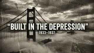 Golden Gate Bridge Construction (1933&ndash;1937) | Timelapse Reconstruction