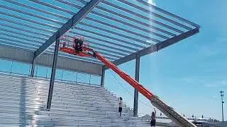 David city Nebraska new fairgrounds grandstand