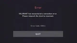How Fix most of the ERRORS in Valorant ! Mainly ( Code VAN 6) in just  2mins