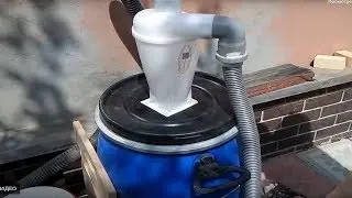 циклонный фильтр для гаража или мастерской