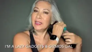 My First Light Ring Video: Gray Hair & Makeup for Asian Eyes