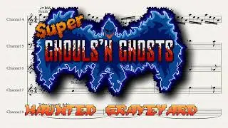 Haunted Graveyard - Super Ghouls 'n Ghosts (SNES, 1991) OST - Transcription of Quest 1