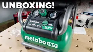 UNBOXING! Metabo HPT 36V 2-Gal Air Compressor