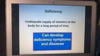 Regulation of vitamin levels in the body