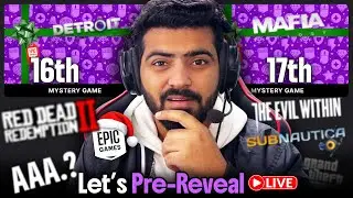 Pre-Reveal of Last (16th & 17th) Mystery Games on Epic Games Store!😍🔥