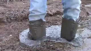 Hunter rubber boots and jeans in mud. Part-2(13/07/13)