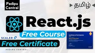 Free React JS Course with Free Certificate by Scaler | Tamil