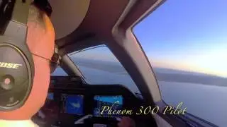 Steep Approach, Cape Cod, Nantucket, MA - KACK - Embraer Phenom 300