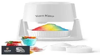 Professional Shaved Ice Machine: RX03 Electric Snow Cone Maker & ICEE Machine